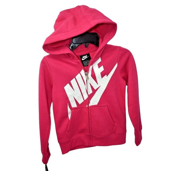 NIKE GIRLS ZIP HOODIE & SWEAT PANTS 2 PCS SETS ‎ SZ 6 NEW WITH TAG - Picture 4 of 9